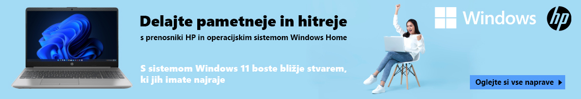 HP prenosniki Windows